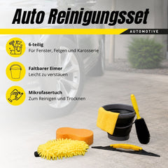 Car Cleaning Kit 6Pc