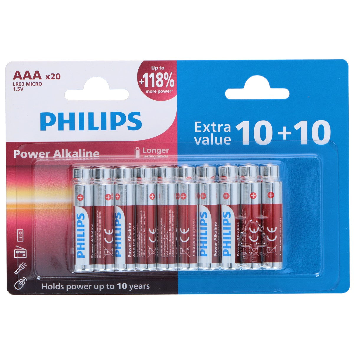 Battery (20) Lr03/Aaa
