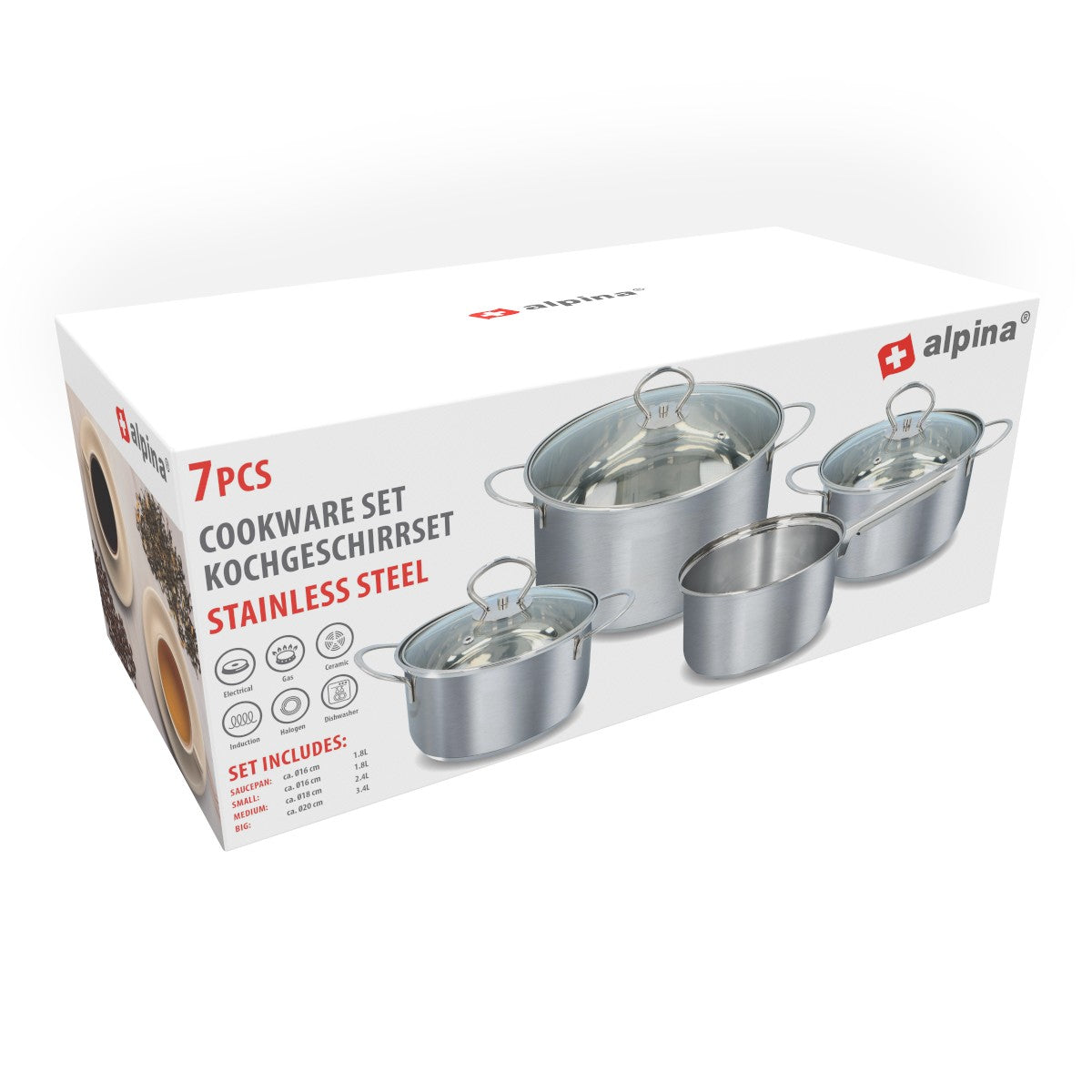 Cookware Set 7Pc