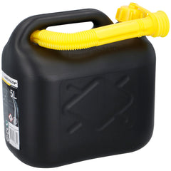 Jerrycan 5Ltr. + Spout Black