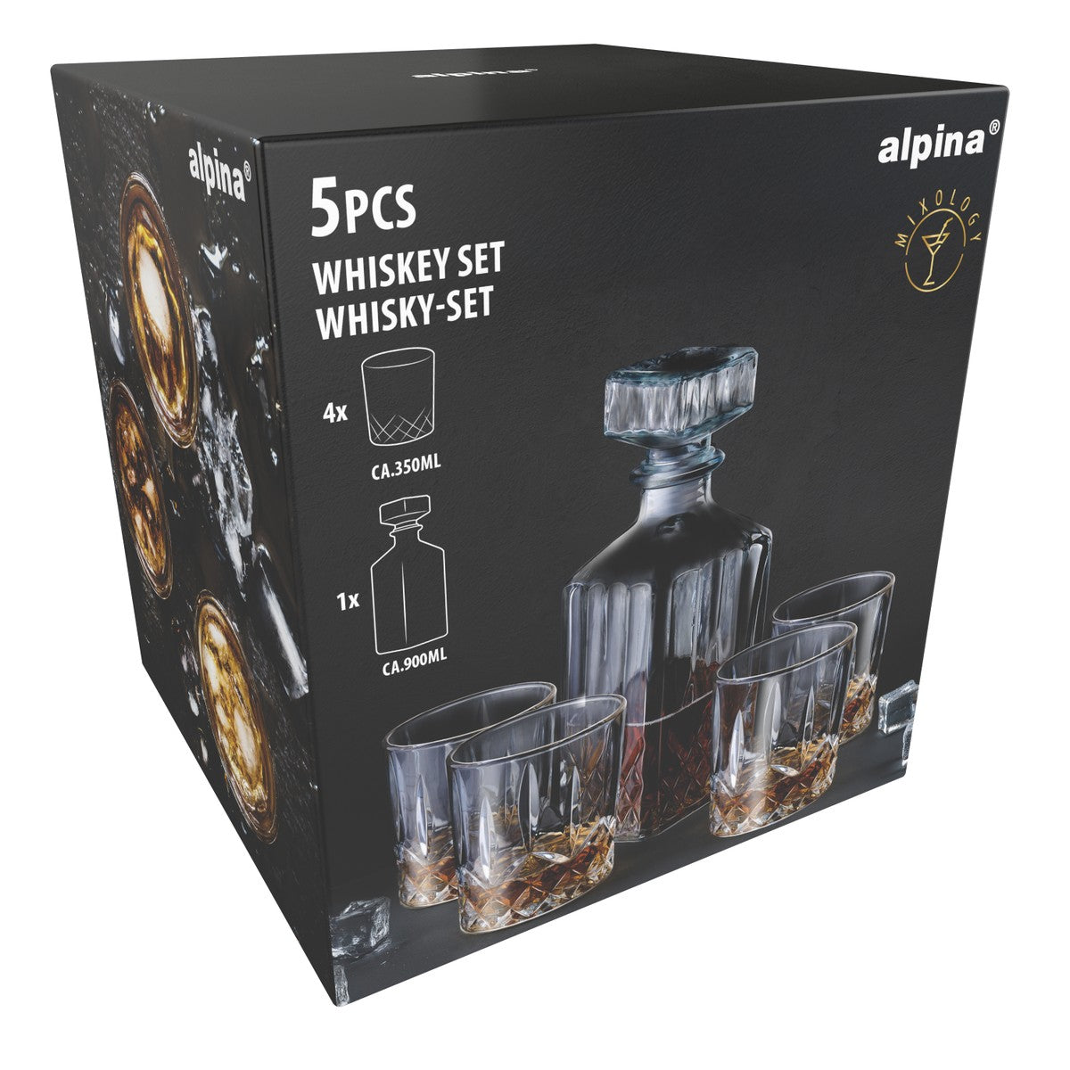 Whiskey Set 5Pc