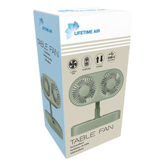 Fan Table Usb 1200Mah Green