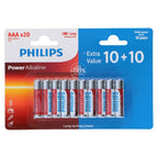 Battery (20) Lr03/Aaa