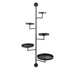 Perry Wallrack Black - L36Xw30Xh120Cm