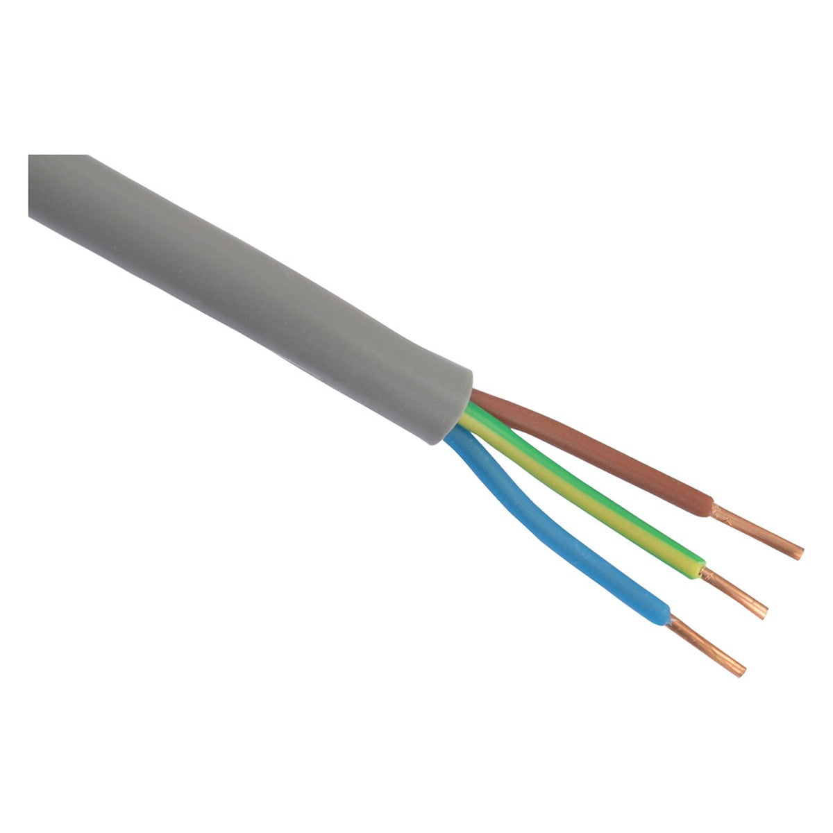 Buitenkabel - Ymvk - Dca - 3 X 2.5 Mm² - 50 M - Grijs