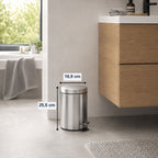 Pedal Bin 3L Satin Finish