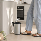 Pedal Bin 3L Satin Finish