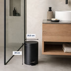 Pedal Bin 5L Powder Coated