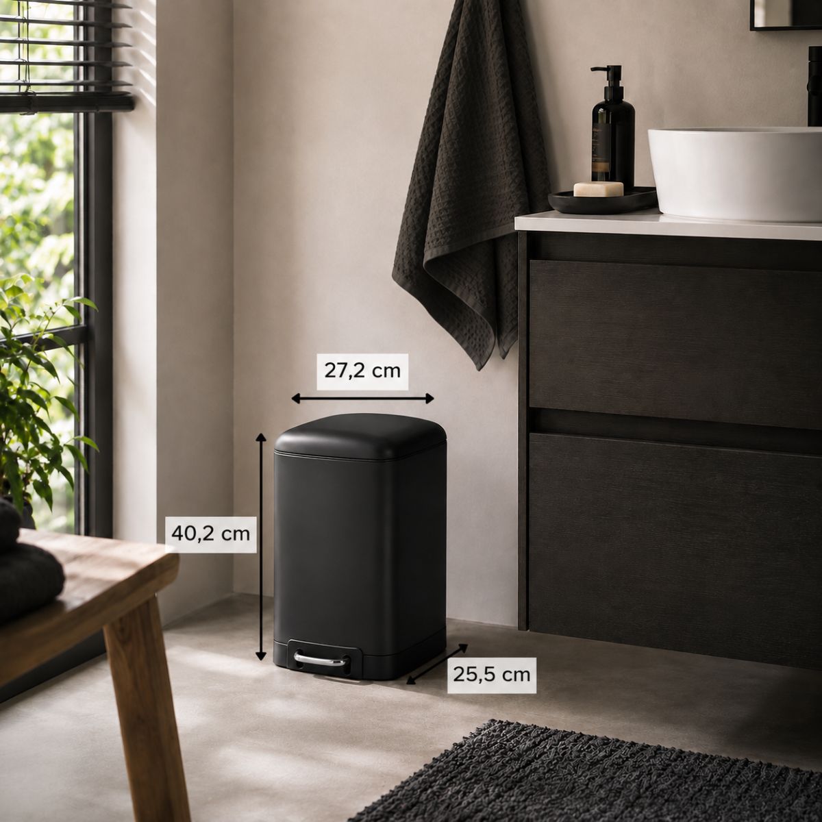 Pedal Bin 12L Soft Close