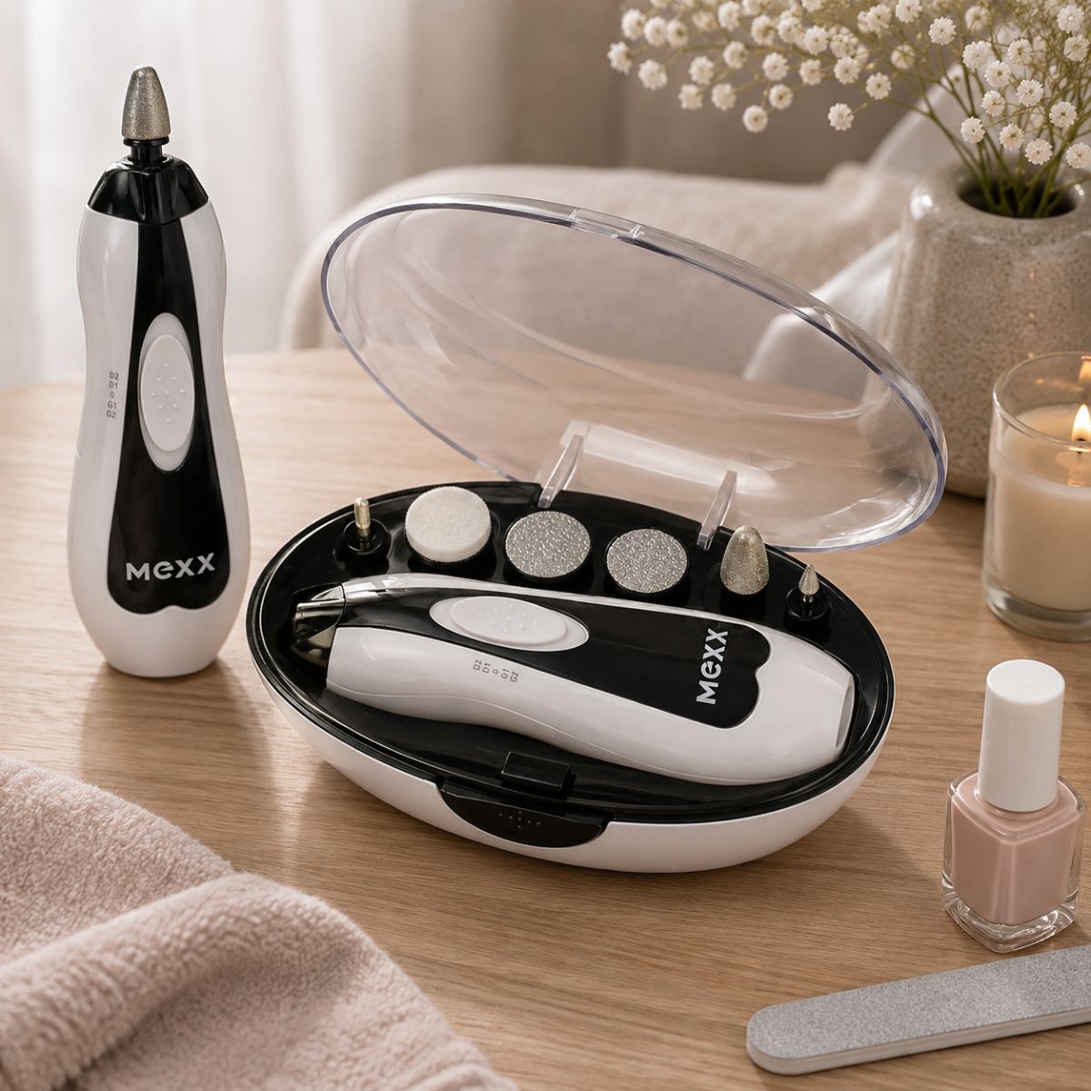 Nail Driller With 6 Heads