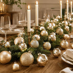 Christmas Baubles Set - 42 Pieces - Ø7 Cm - Champagne