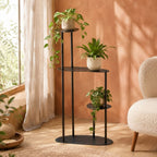 Fonda Plant Stand Black - L47,5Xw27Xh100Cm