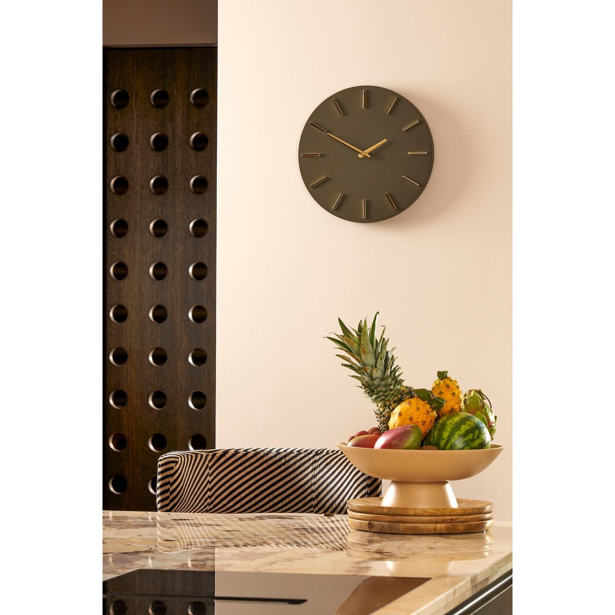 Brixen Wall Clock D. Green - W4Xd35,5Cm