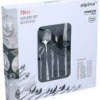 Cutlery Set 70Pcs