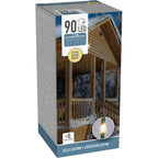 Ijspegel Lichtgordijn - 1.70 Meter -  90 Led's - Extra Warm Wit - Soft Wire