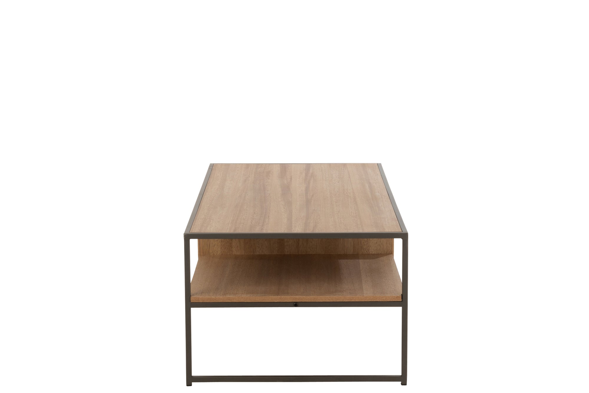 J-LINE TV-MEUBEL 1 LADE HOUT/METAAL NATUREL - Tuincentrum Lopik