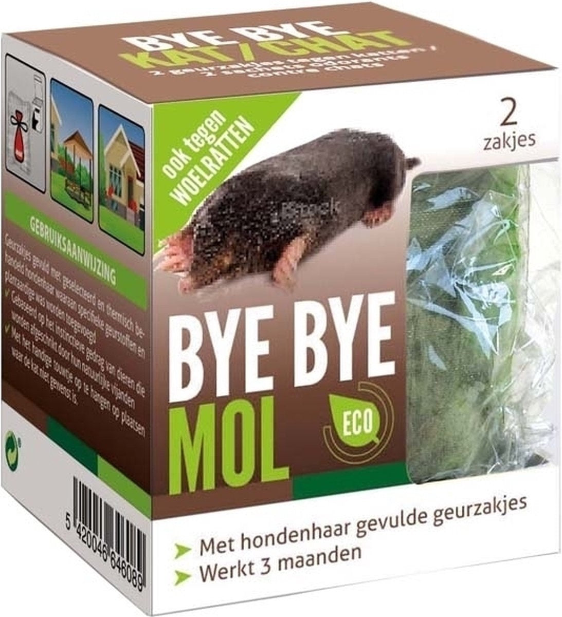 BYE BYE MOL - MOLLENVERJAGER GEURZAKJES