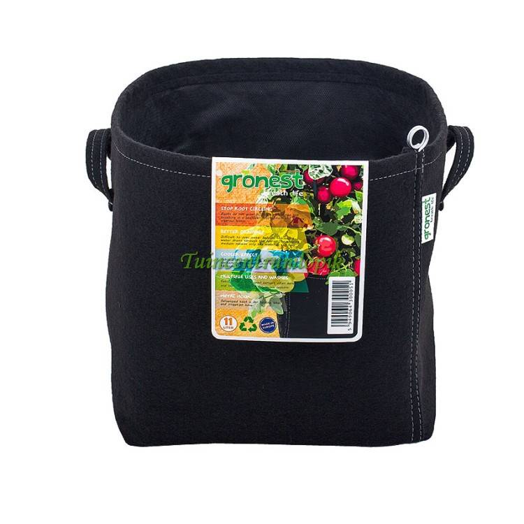 AQUA BREATHE FABRIC POT 19 LITER 26.5 X 26.5 X 27 CM
