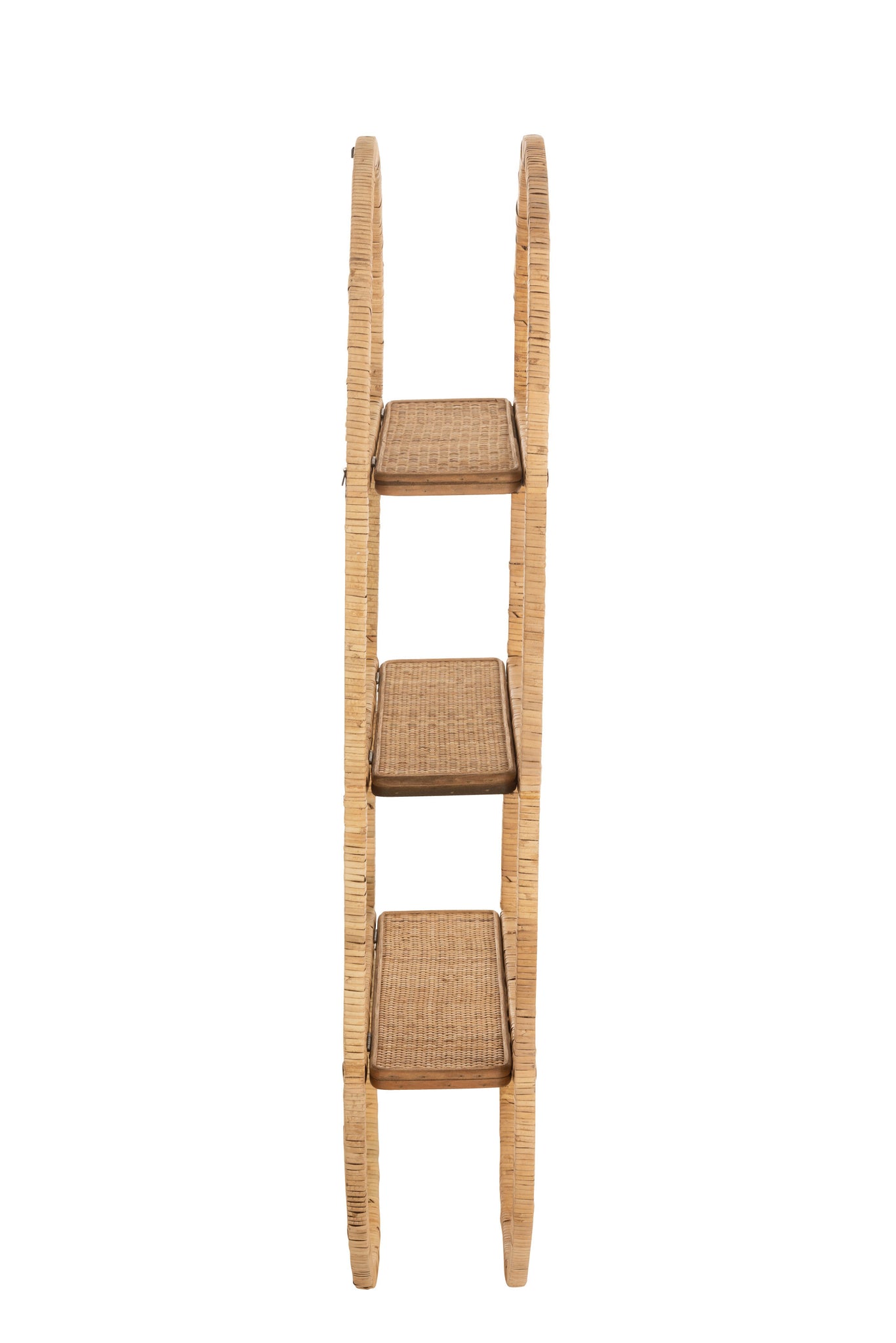 J-LINE WANDREK OVAAL 3 PLANKEN BUIGZAAM ROTAN NATUREL - Tuincentrum Lopik