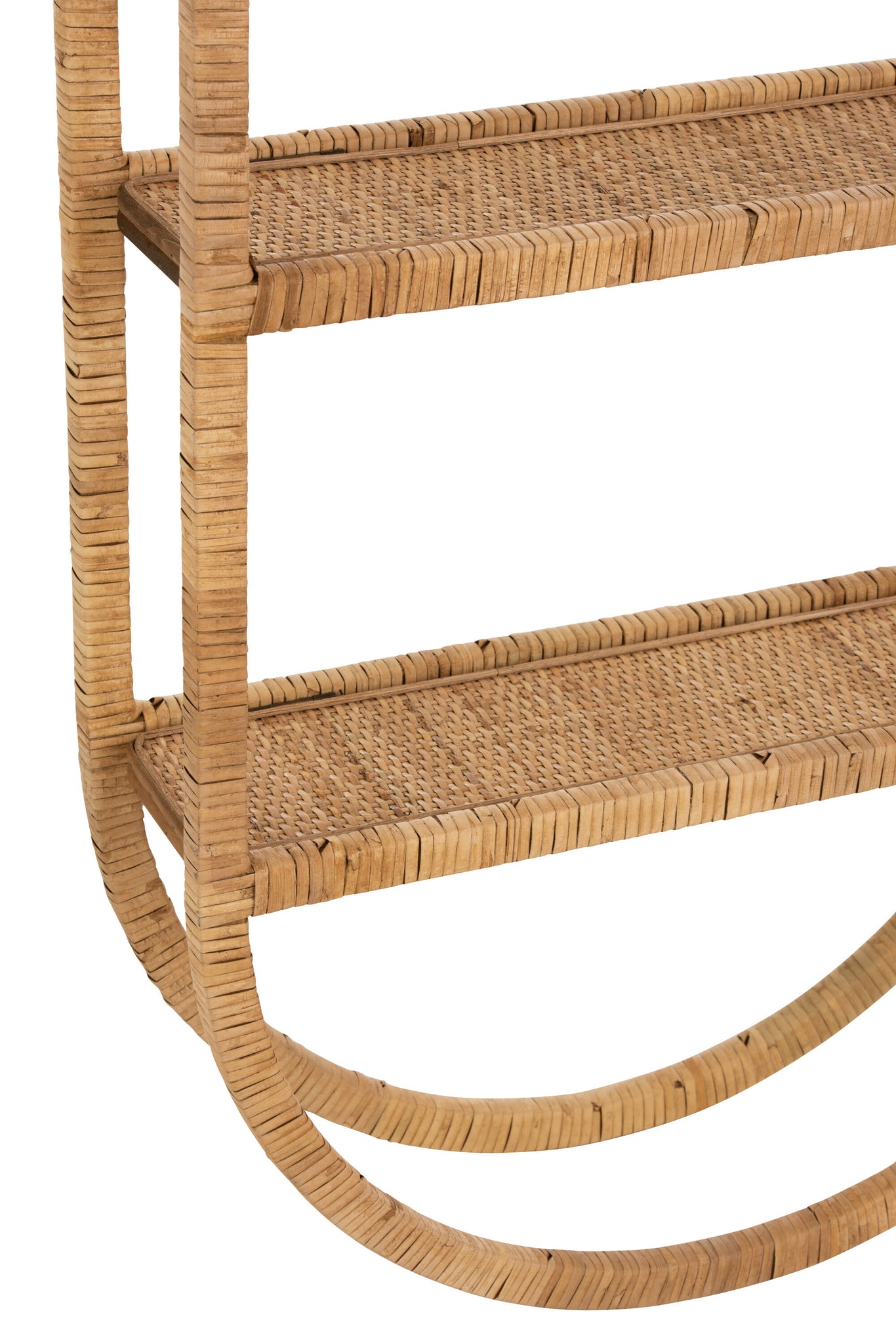 J-LINE WANDREK OVAAL 3 PLANKEN BUIGZAAM ROTAN NATUREL - Tuincentrum Lopik