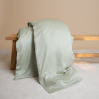 COCO & CICI KIDS - TENCEL SATEEN DEKBEDOVERTREK GRIJS GROEN
