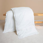 Coco & Cici - Kids - TENCEL Sateen Dekbedovertrek Wit | + 1 kussensloop 60x70 - 1 kussensloop 60x70 - Tuincentrum Lopik