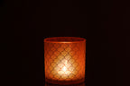 J-LINE WINDLICHT ARC GLAS ORANJE LARGE - Tuincentrum Lopik