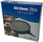 LUCHTSTEEN PLAT ROND MET RAND 108 MM