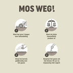  MOS WEG! 1750 GRAM 50M²