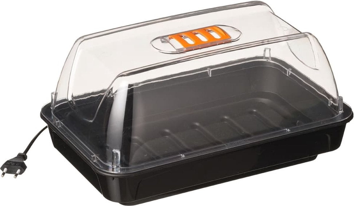 Kweekkas verwarmd H19x38x24 cm