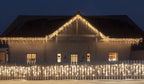 LED Ijspegel Kerstverlichting 6 meter - Warm wit - 240 LEDs