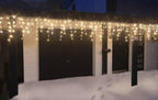  LED Ijspegel Kerstverlichting 24 meter - Warm wit - 960 LEDs  