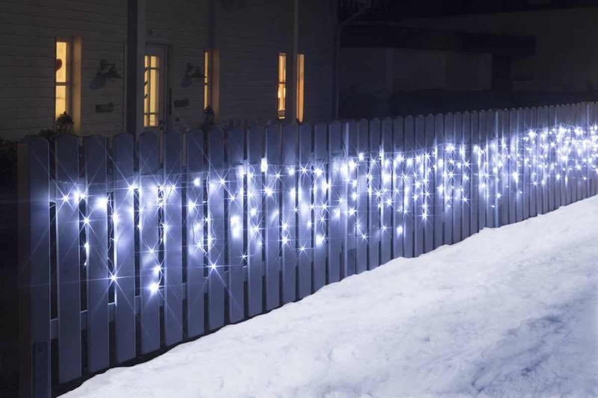  LED Ijspegel Kerstverlichting 24 meter - Warm wit - 960 LEDs  