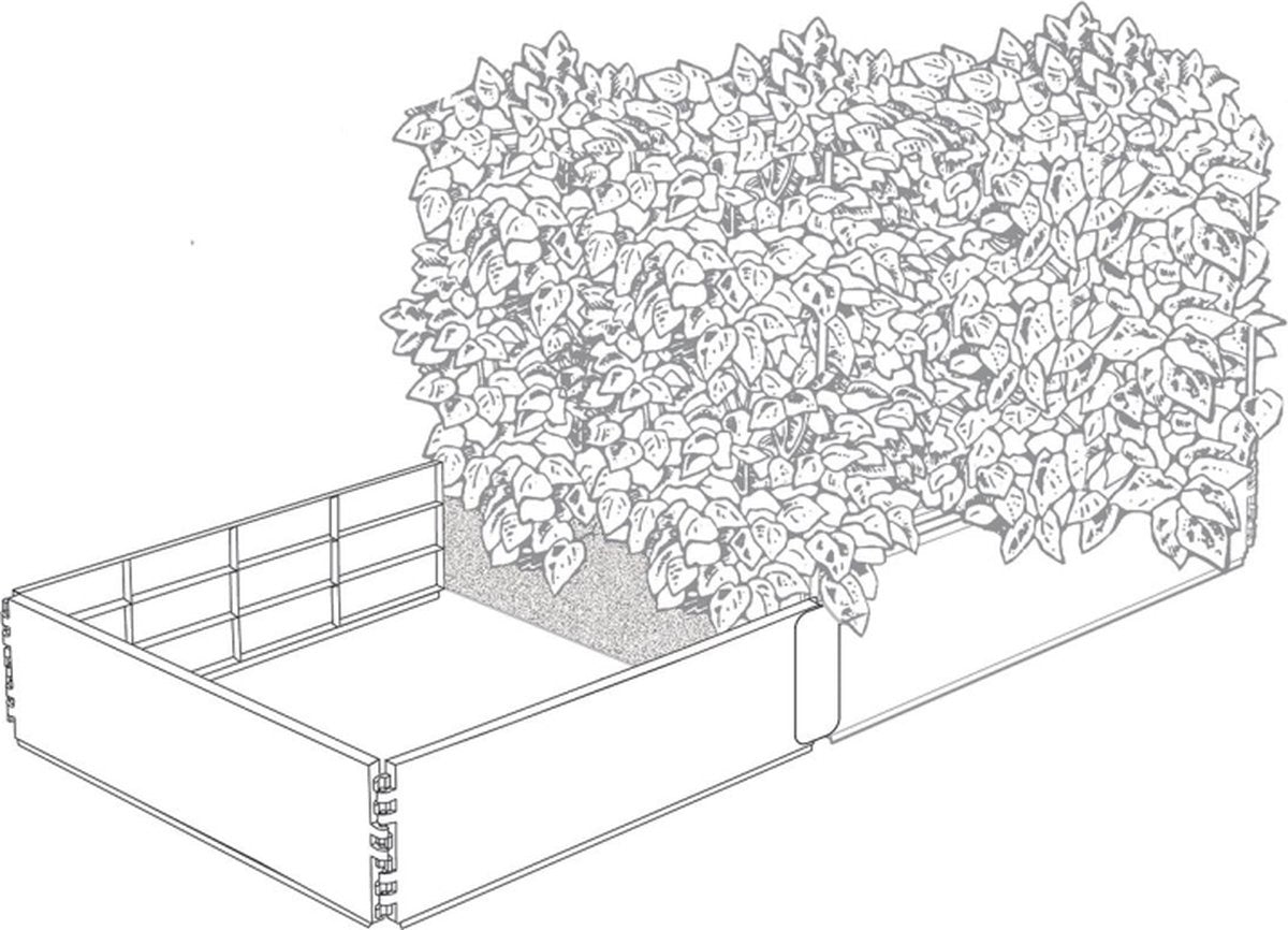  UITBREIDINGSSET VOOR MINI KWEEKBAK