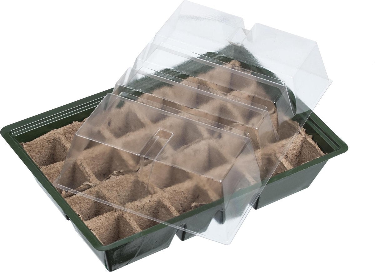 Kweekkas+turfpotplaat