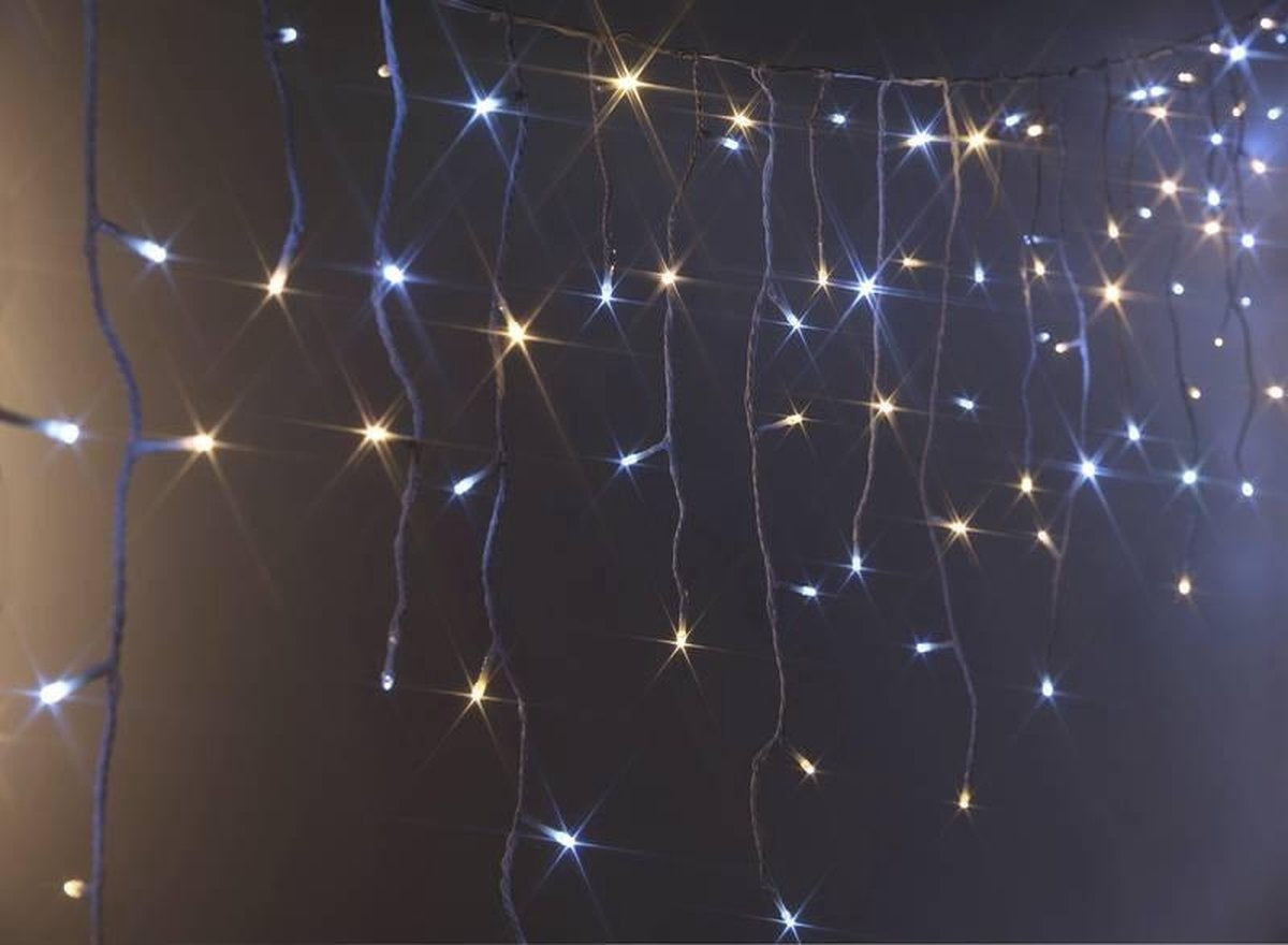  LED Ijspegel Kerstverlichting 6 meter - Warm wit - 240 LEDs