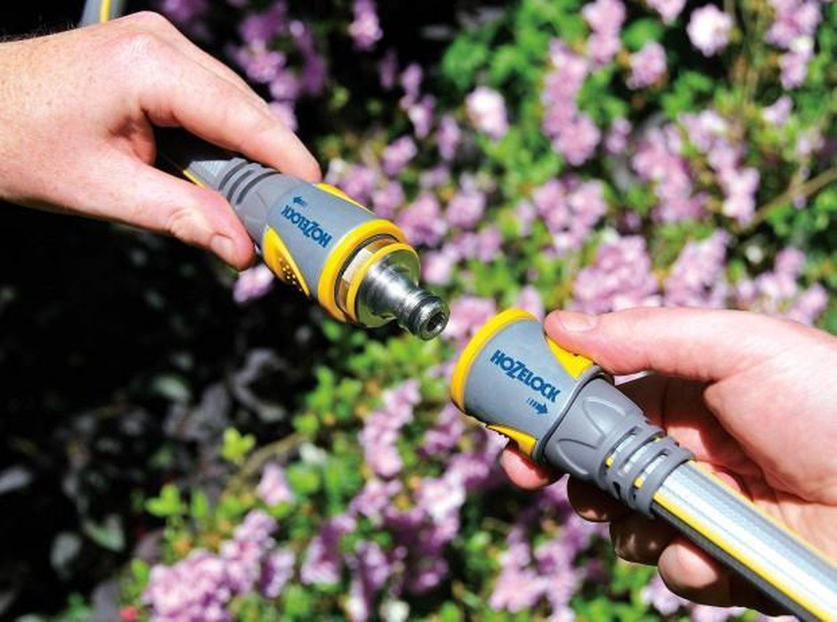  METALEN KOPPELSTUK PRO VOOR 2 SLANGSTUKKEN Ø 12.5MM - 19MM