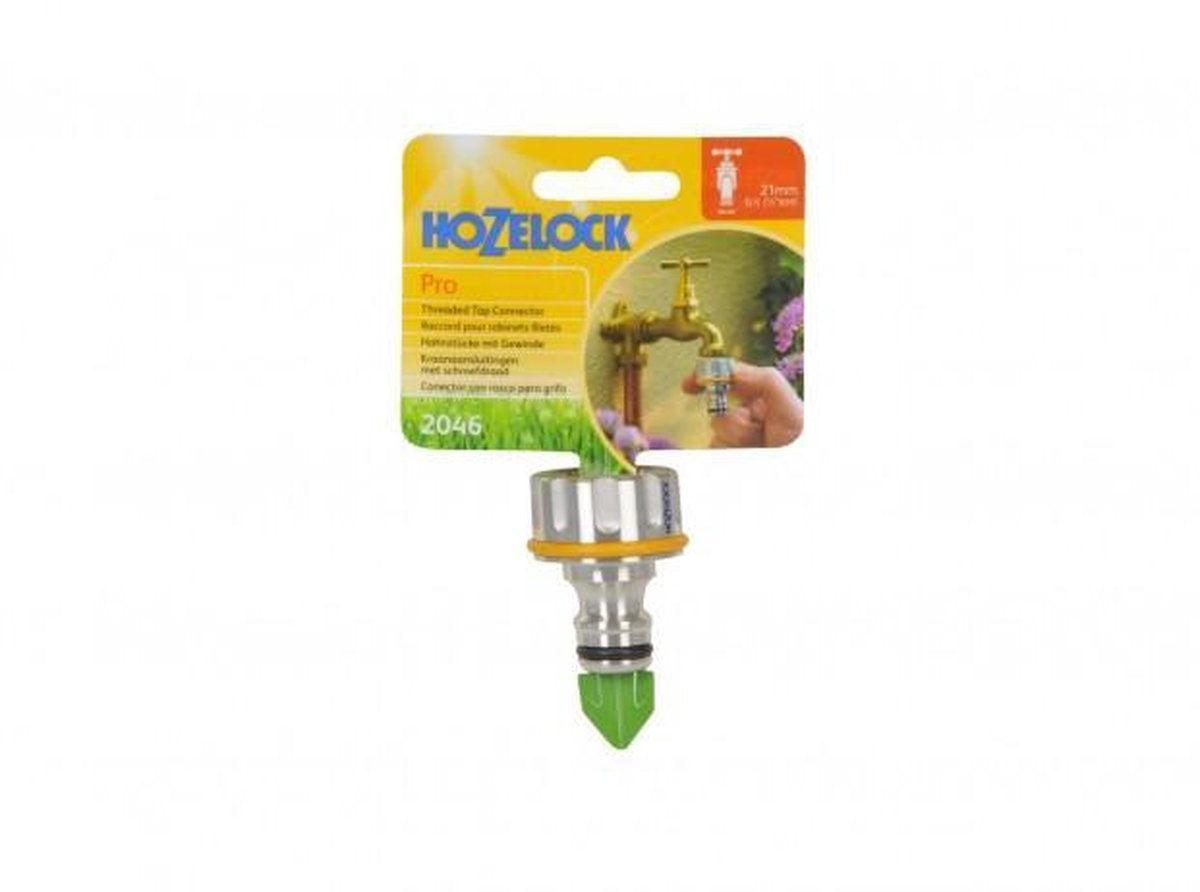 Metalen Slangkoppeling - kraanstuk PRO ½