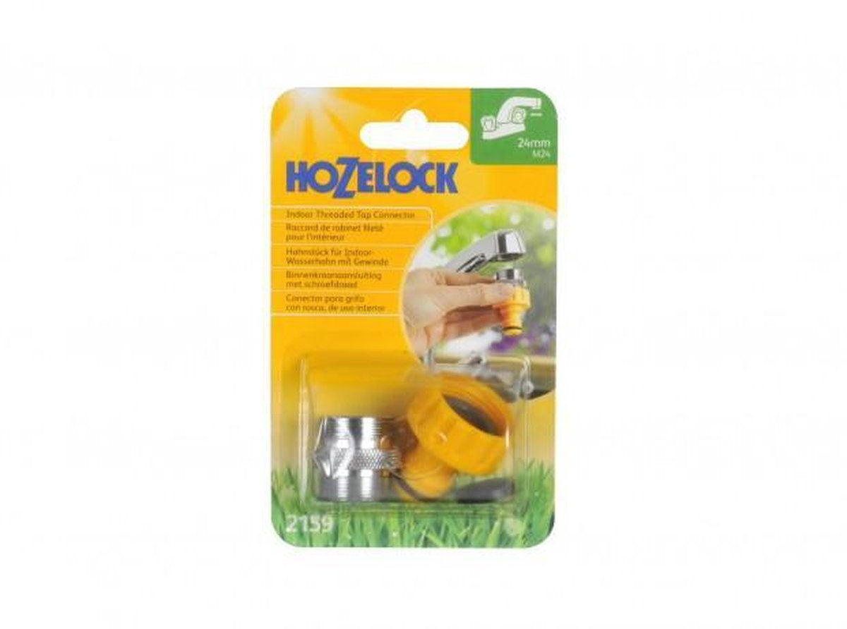  BINNENKRAANAANSLUITING MET SCHROEFDRAAD 24MM