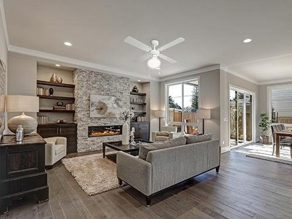 DHB48W PLAFONDVENTILATOR 102 CM WIT / AHORN 50 WATT MET VERLICHTING (E27 FITTING)