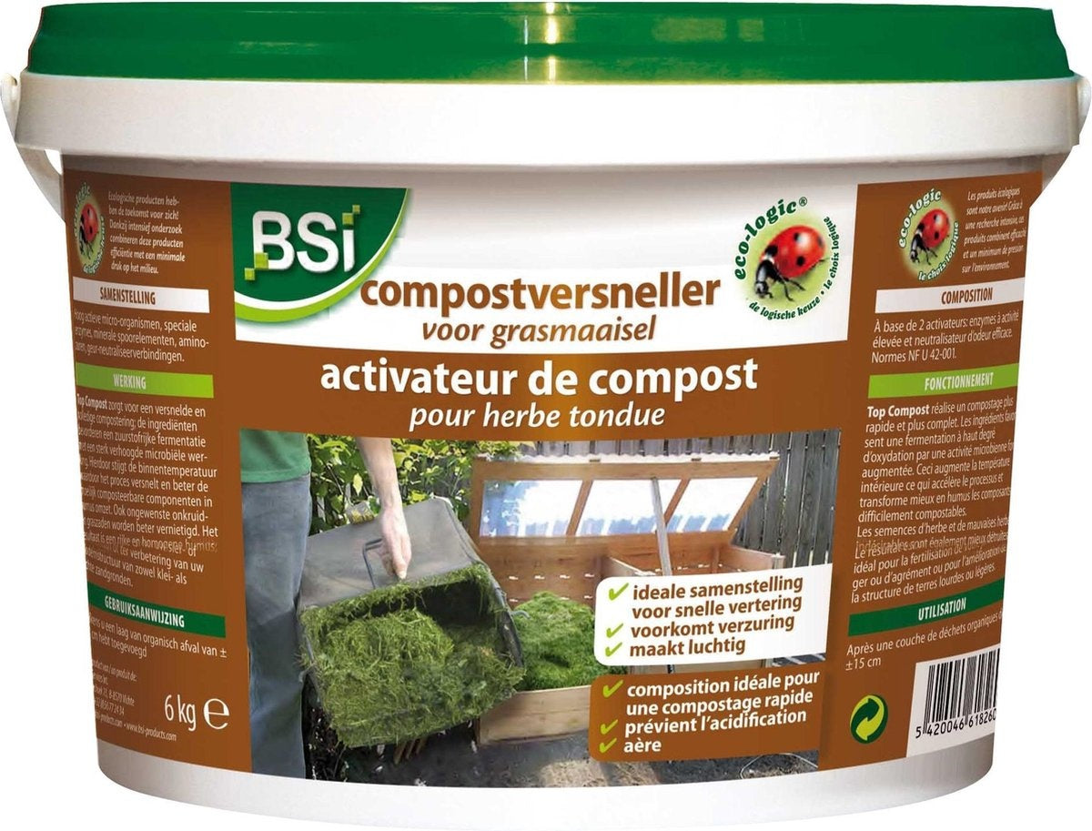 COMPOSTVERSNELLER VOOR GRASMAAISEL 6 KG