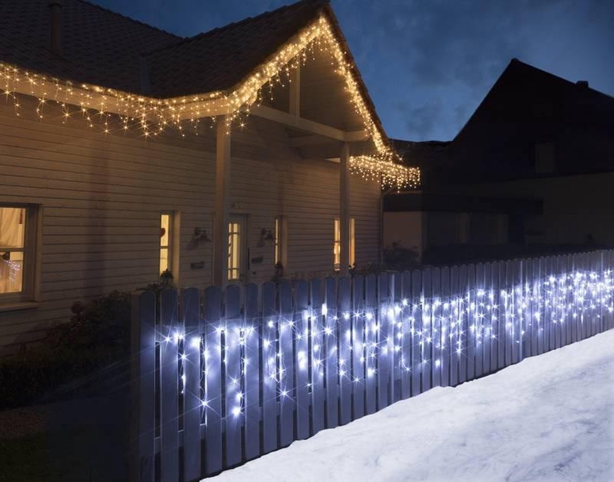  LED Ijspegel Kerstverlichting 24 meter - Warm wit - 960 LEDs  