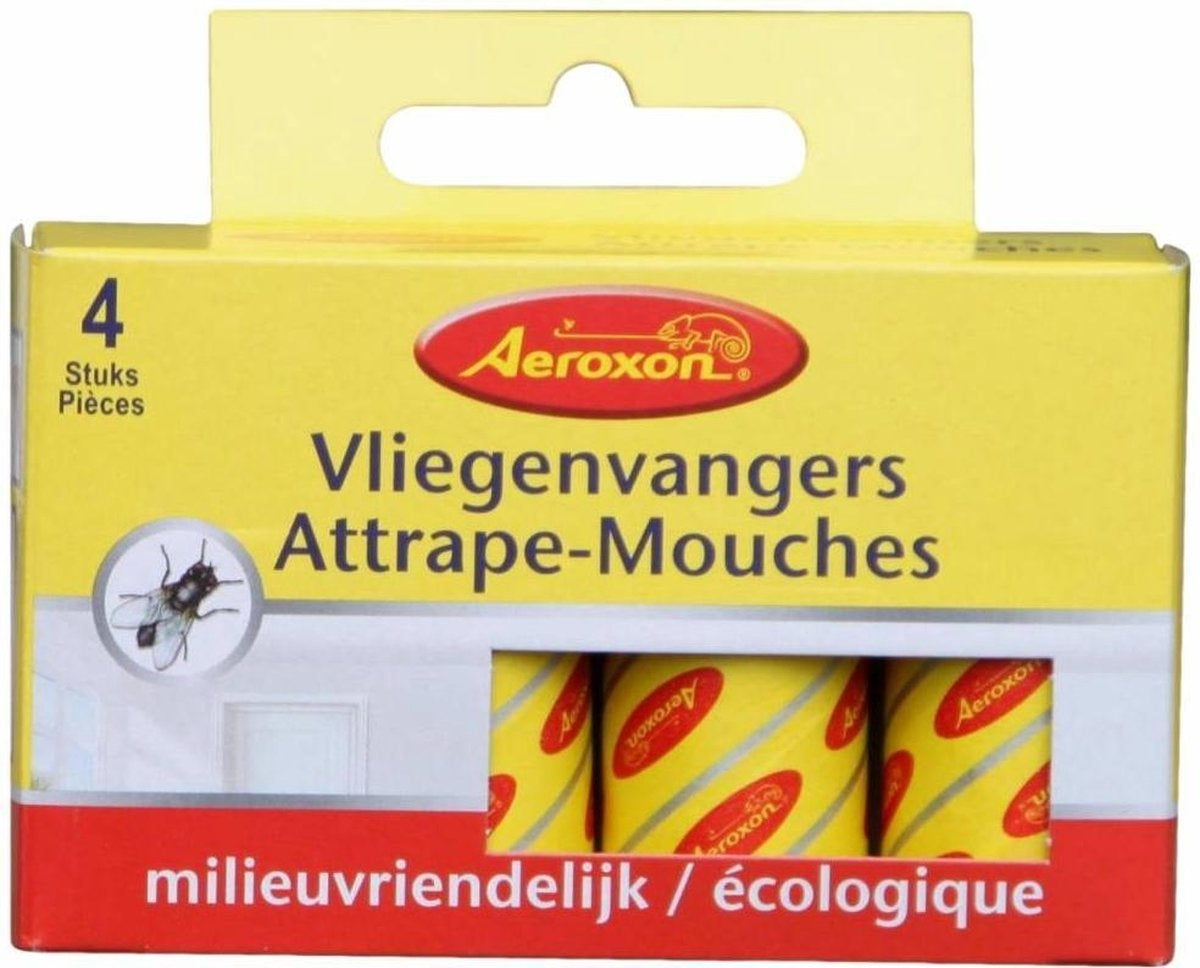 VLIEGENVANGER STRIPS 4 STUKS