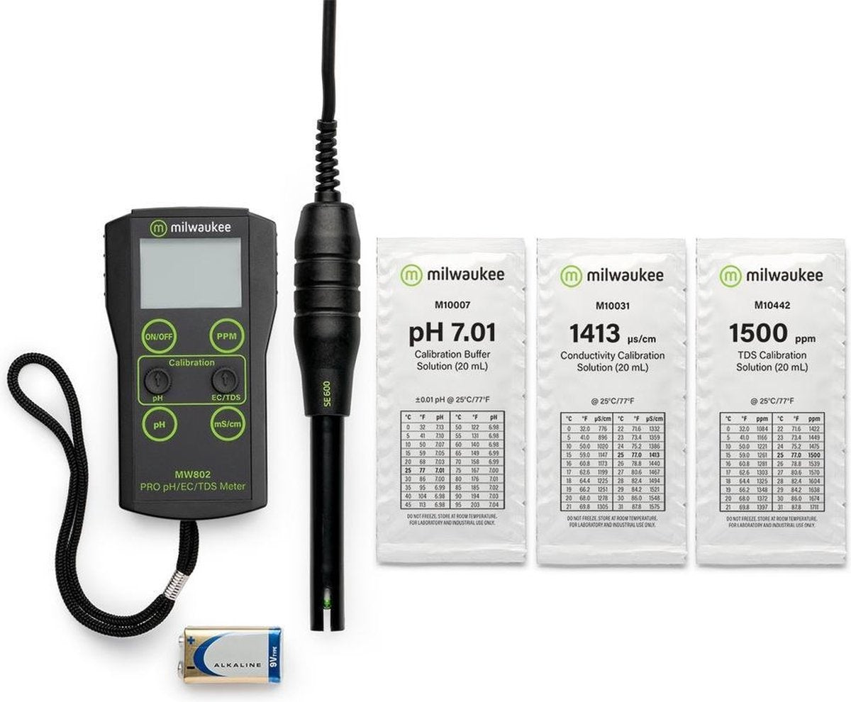  MW802 pH/EC/TDS COMBI METER