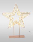 Kerstster Op Standaard - 37 Cm