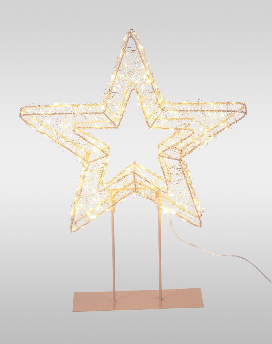 Kerstster Op Standaard - 37 Cm