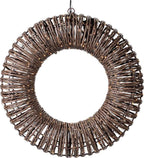 Verlichte Kerstkrans - 38 Cm - 400 Led