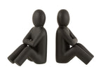 Set 2 Bookend P'tit Maurice Poly Black - Tuincentrum Lopik