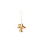 HOUSEVITAMIN KERSTHANGER BALLOON DOG KERAMIEK GOUD 6,5 CM