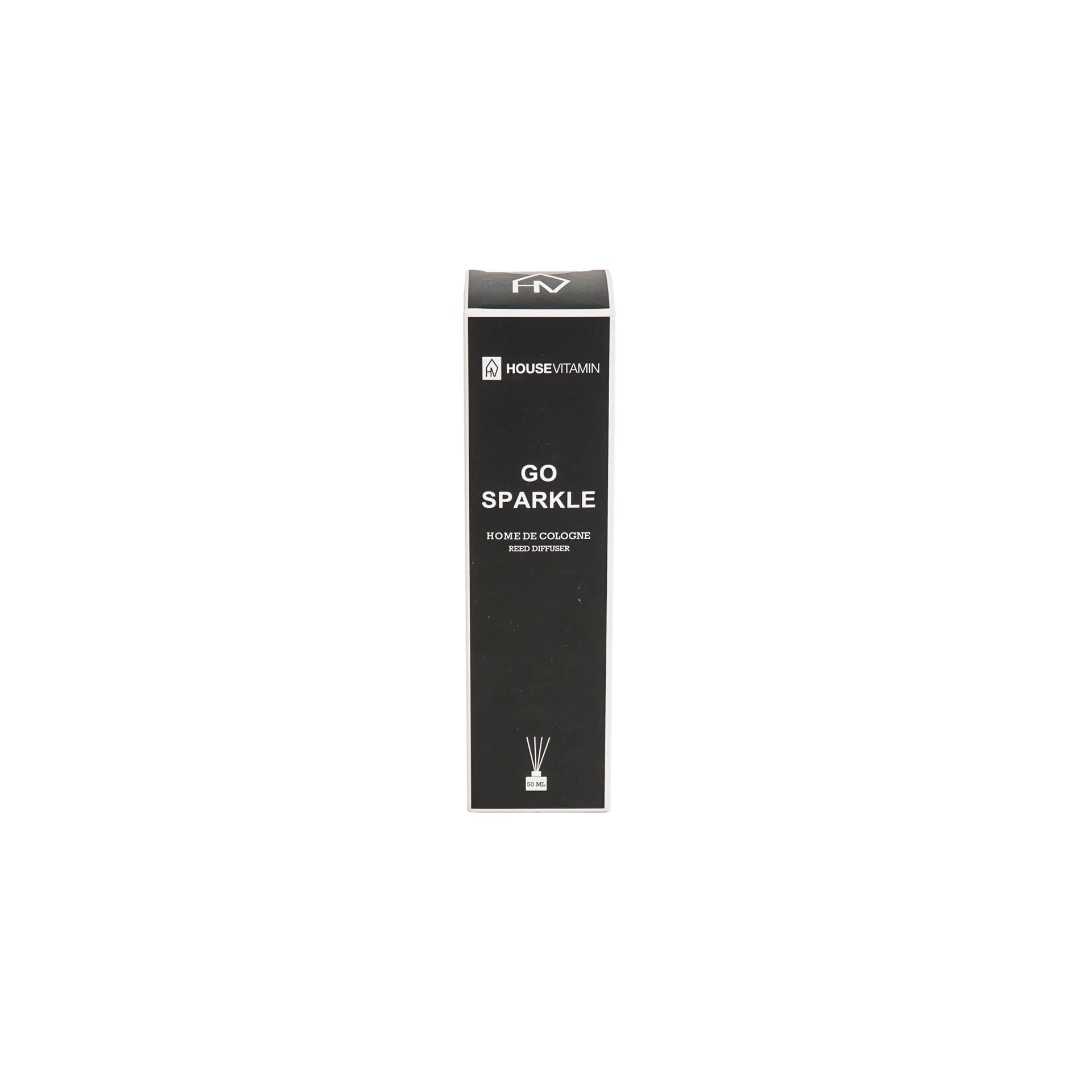 HOUSEVITAMIN REED DIFFUSER GO SPARKLE GLAS 30ML